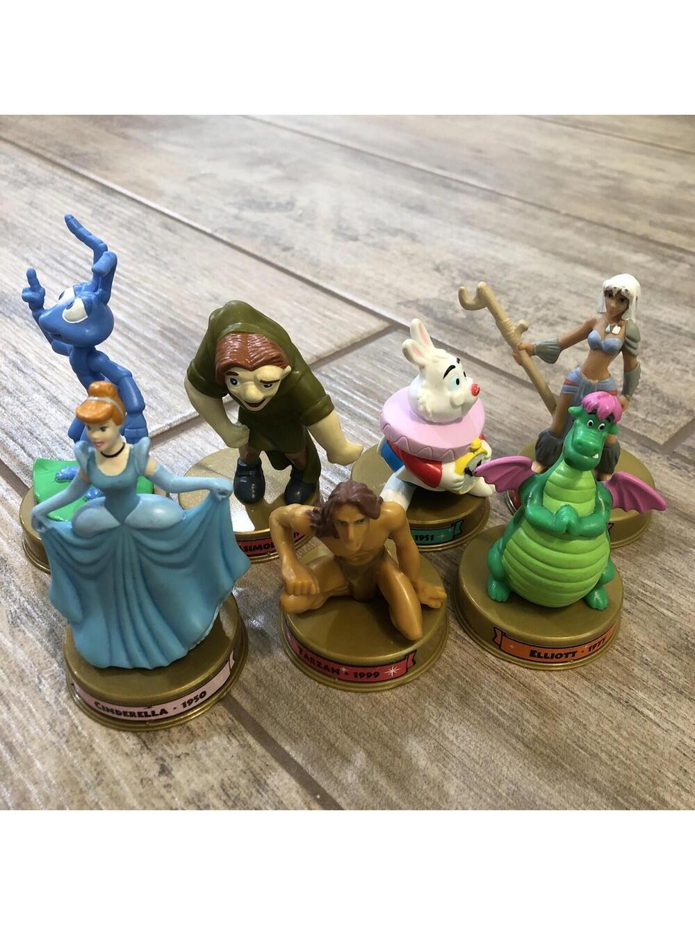 Mcdonalds Disney's 100 years of magic toys 2002. 7 Characters